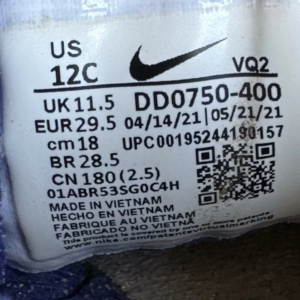 Size 12c - Nike Star Runner 3 Dream Low top Kids Shoes Dark Blue DD0750-400